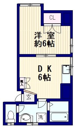 コーポ野口の物件間取画像